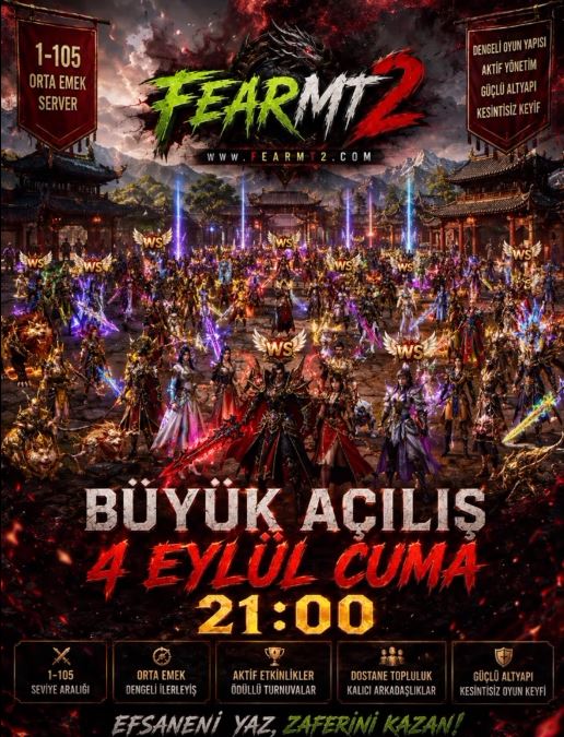 FearMt2 Metin2 PVP server banner