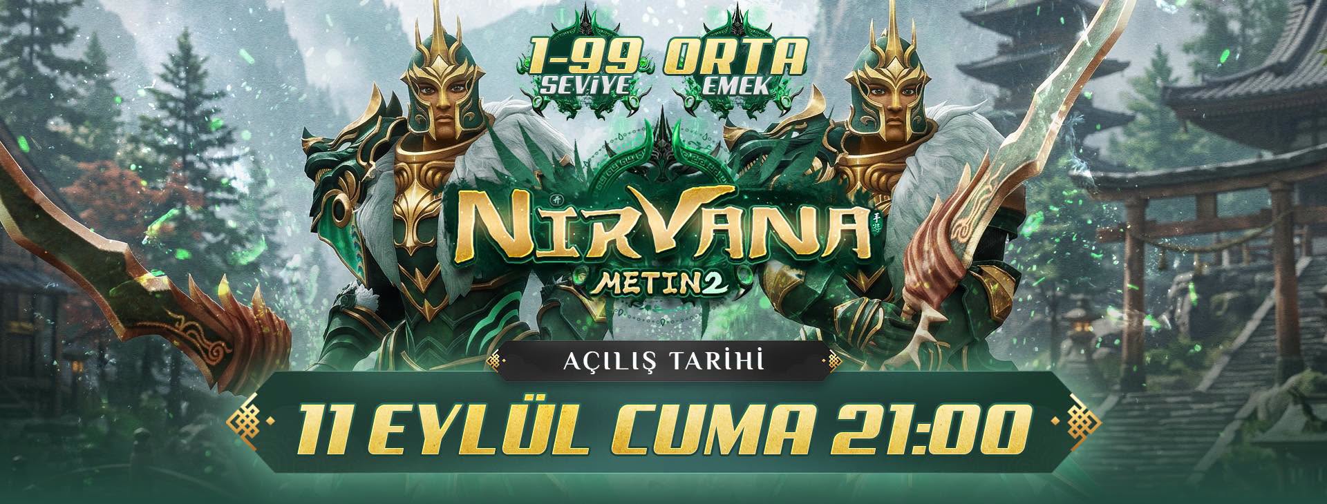 NirvanaMt2 Metin2 PVP server banner
