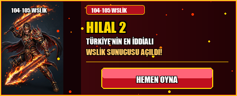 Hilal2 - 104-105 Farm VS Metin2 PVP server banner